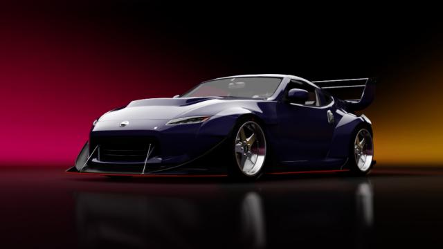 Nissan 370Z Hachi Widebody для Assetto Corsa