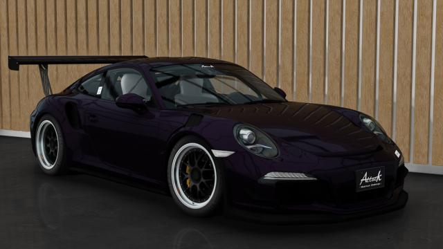 Porsche 911 (991) GT3 RS Team Mid Night для Assetto Corsa