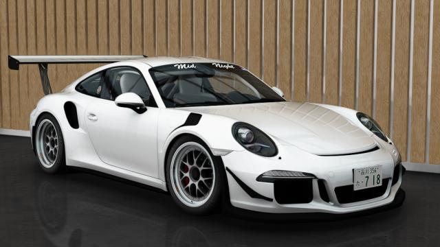 Porsche 911 (991) GT3 RS Team Mid Night для Assetto Corsa