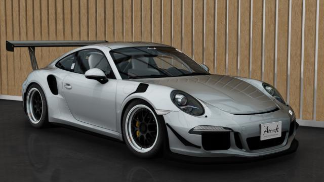 Porsche 911 (991) GT3 RS Team Mid Night для Assetto Corsa
