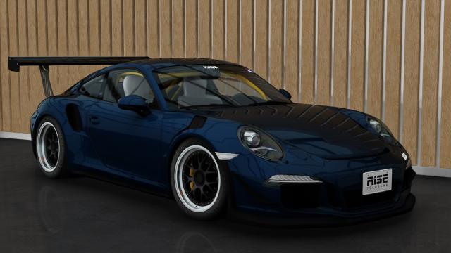 Porsche 911 (991) GT3 RS Team Mid Night для Assetto Corsa