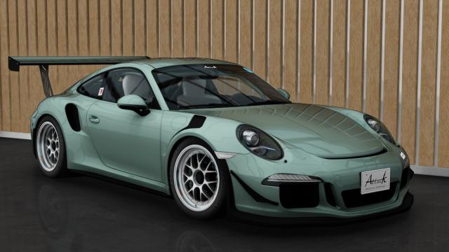 Porsche 911 (991) GT3 RS Team Mid Night для Assetto Corsa