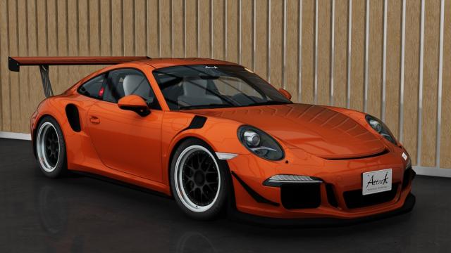 Porsche 911 (991) GT3 RS Team Mid Night для Assetto Corsa