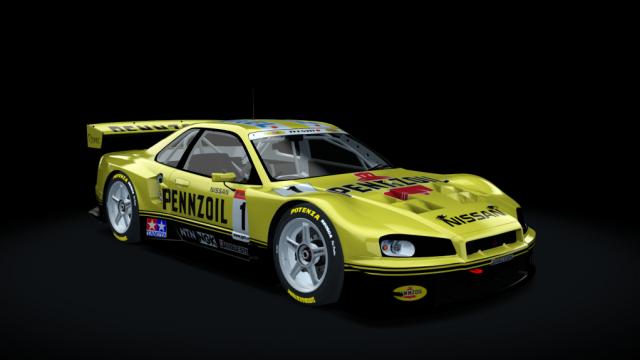 Nissan Skyline CALSONIC для Assetto Corsa
