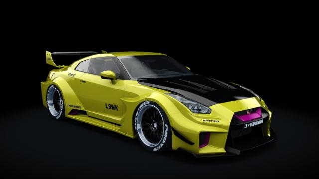 Nissan GT-R LB Silhouette для Assetto Corsa