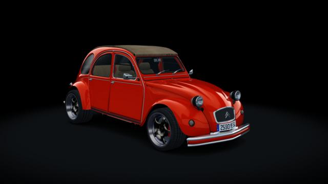 Citroen 2CV 1970 F1 Tuned для Assetto Corsa