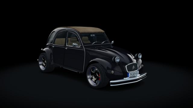 Citroen 2CV 1970 F1 Tuned для Assetto Corsa