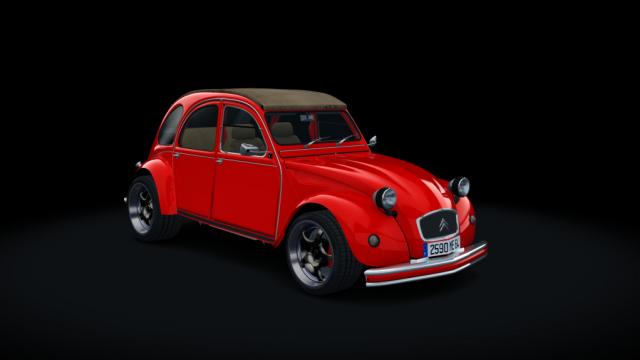 Citroen 2CV 1970 F1 Tuned для Assetto Corsa
