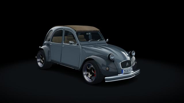 Citroen 2CV 1970 F1 Tuned для Assetto Corsa