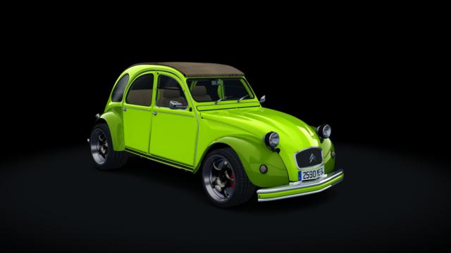 Citroen 2CV 1970 F1 Tuned для Assetto Corsa