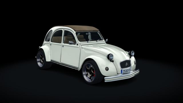 Citroen 2CV 1970 F1 Tuned для Assetto Corsa