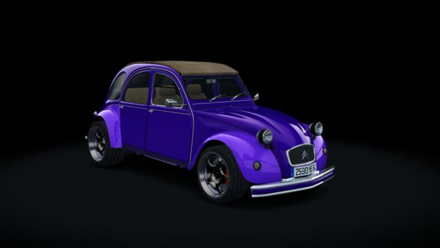 Citroen 2CV 1970 F1 Tuned для Assetto Corsa