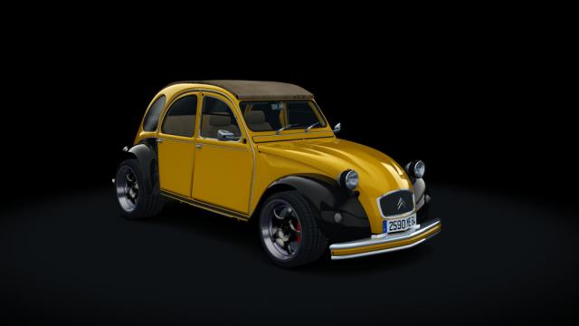 Citroen 2CV 1970 F1 Tuned для Assetto Corsa