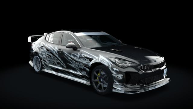 Kia Stinger T7R для Assetto Corsa
