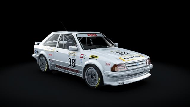BTCC 1986 Ford Escort RS Turbo для Assetto Corsa