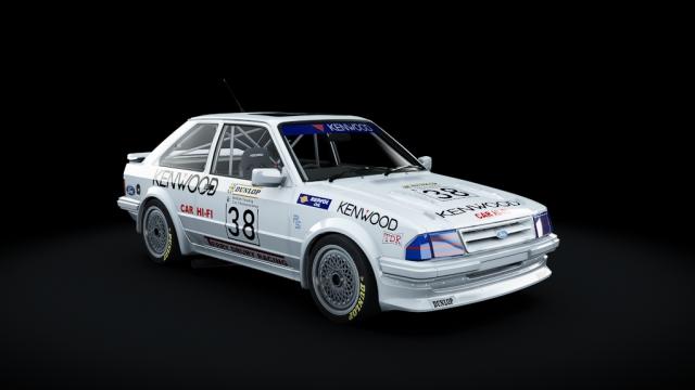 BTCC 1986 Ford Escort RS Turbo для Assetto Corsa