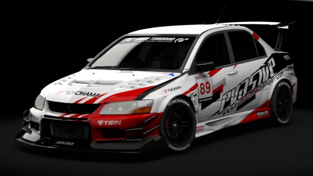Mitsubishi Lancer Evolution IX Voltex Trophy для Assetto Corsa