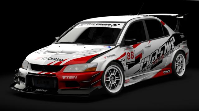 Mitsubishi Lancer Evolution IX Voltex Trophy для Assetto Corsa