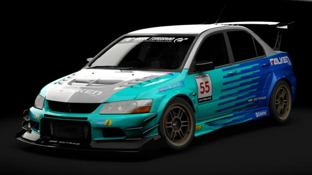 Mitsubishi Lancer Evolution IX Voltex Trophy для Assetto Corsa