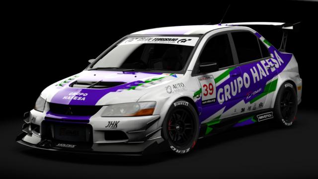 Mitsubishi Lancer Evolution IX Voltex Trophy для Assetto Corsa