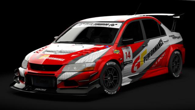 Mitsubishi Lancer Evolution IX Voltex Trophy для Assetto Corsa