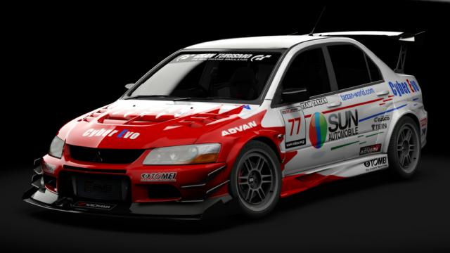 Mitsubishi Lancer Evolution IX Voltex Trophy для Assetto Corsa
