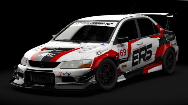 Mitsubishi Lancer Evolution IX Voltex Trophy для Assetto Corsa