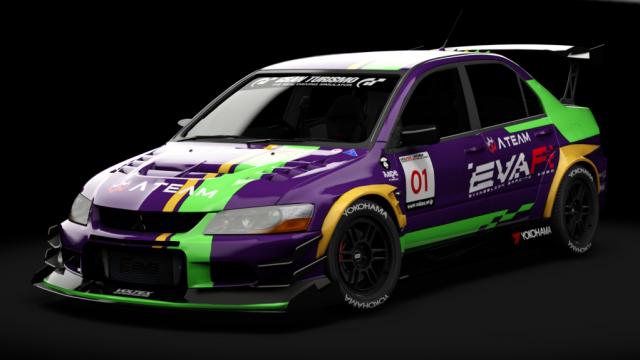 Mitsubishi Lancer Evolution IX Voltex Trophy для Assetto Corsa