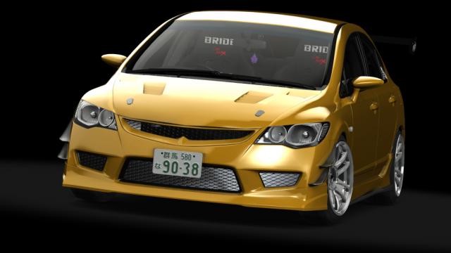 Honda Civic FD2 LEWIS NA new2 for Assetto Corsa