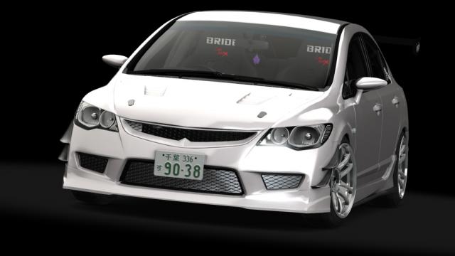 Honda Civic FD2 LEWIS NA new2 for Assetto Corsa