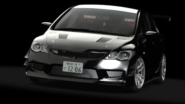 Honda Civic FD2 LEWIS NA new2 for Assetto Corsa