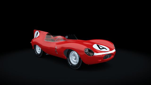 Jaguar D-Type 1955 Long Nose для Assetto Corsa