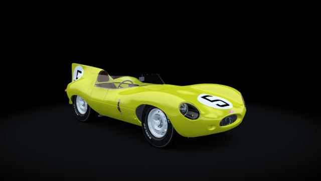Jaguar D-Type 1955 Long Nose для Assetto Corsa
