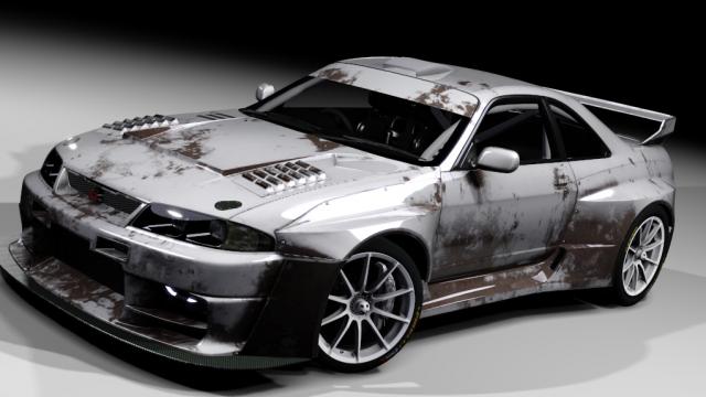 Nissan Skyline R33 Hillclimb для Assetto Corsa