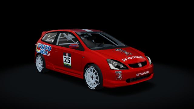 Honda Civic Type R EP3 Super Production для Assetto Corsa