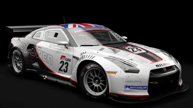 2009 Nissan GT-R R35 GT1 for Assetto Corsa