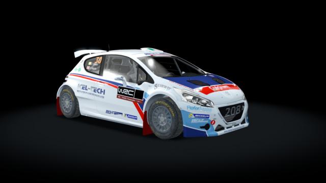 Peugeot 208 R5 для Assetto Corsa