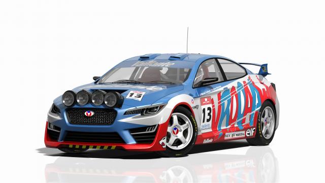Subaru Impreza STi Rally Concept для Assetto Corsa