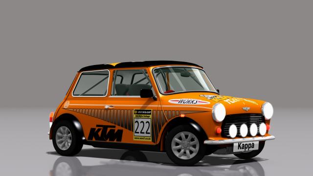 Morris Mini Cooper Gr.2 для Assetto Corsa