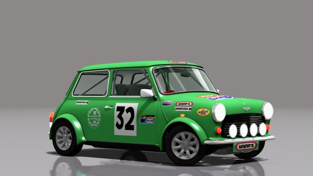 Morris Mini Cooper Gr.2 для Assetto Corsa