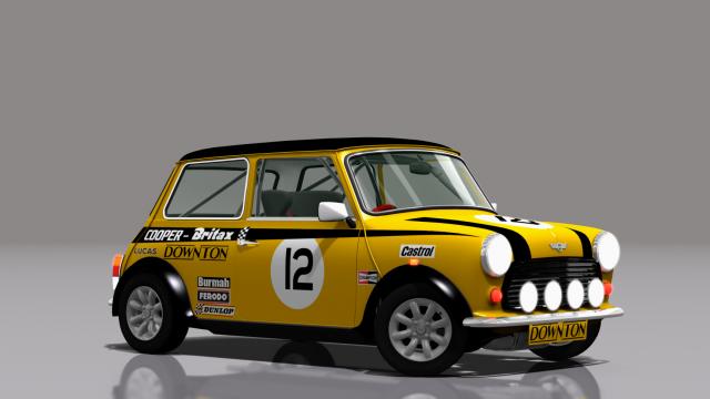 Morris Mini Cooper Gr.2 для Assetto Corsa