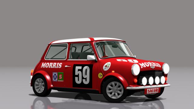 Morris Mini Cooper Gr.2 для Assetto Corsa