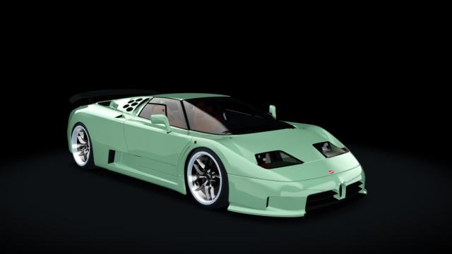 Bugatti EB110 Super Sport EVO ’91 для Assetto Corsa