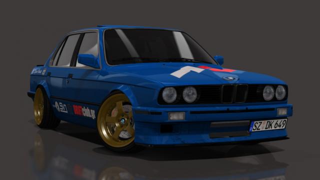 SVD BMW E30 Sedan M50 turbo для Assetto Corsa