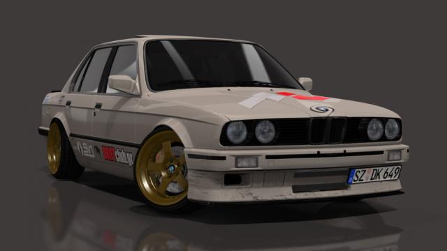 SVD BMW E30 Sedan M50 turbo для Assetto Corsa