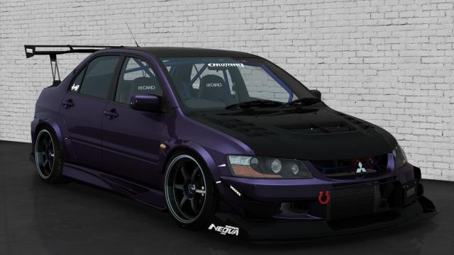 Mitsubishi Lancer Evolution IX FQ-360 VOLTEX SPL для Assetto Corsa