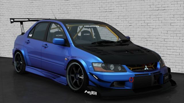 Mitsubishi Lancer Evolution IX FQ-360 VOLTEX SPL для Assetto Corsa