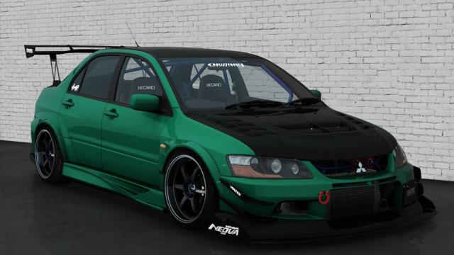 Mitsubishi Lancer Evolution IX FQ-360 VOLTEX SPL для Assetto Corsa