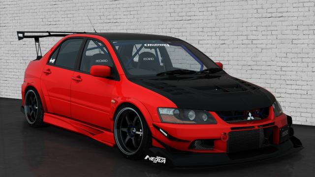 Mitsubishi Lancer Evolution IX FQ-360 VOLTEX SPL для Assetto Corsa
