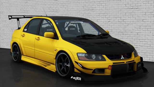 Mitsubishi Lancer Evolution IX FQ-360 VOLTEX SPL для Assetto Corsa